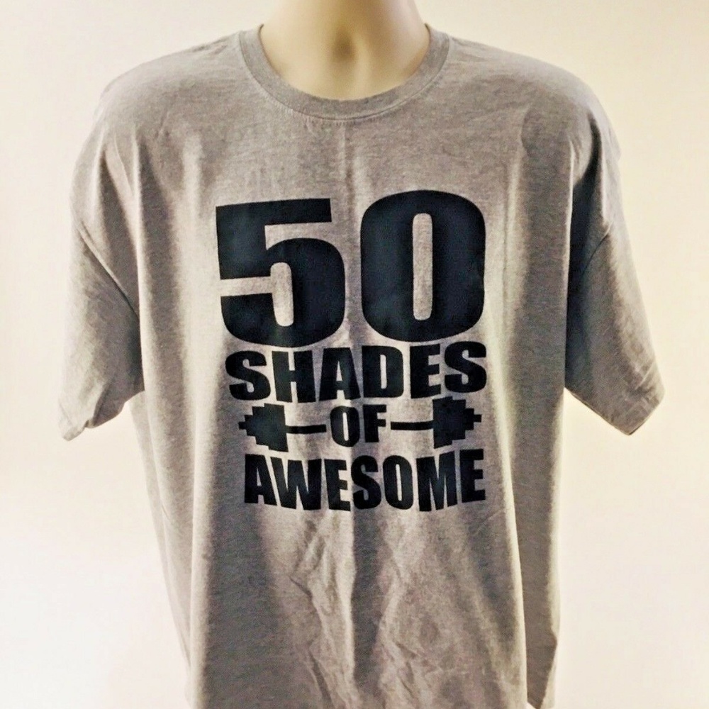 Gilden Men's Big & Tall Graphic Tshirt 2XL